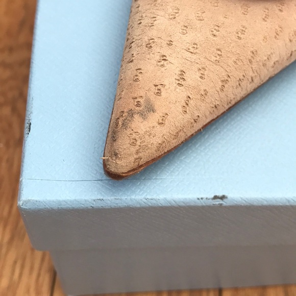 Kitten Heel Prada Slides - Picture 3 of 4